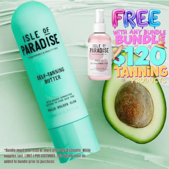 Isle of Paradise Color Correcting Self Tanning Butter - Picture 1 of 12